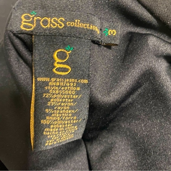 Grass Collection Women’s Black Mini Sleeveless Dress Size 3 (missing belt) EUC - Picture 6 of 6